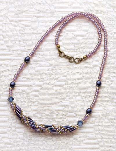 キット商品 スパイラルロープのネックレス Beads Stitch Accessory Off Loom オフルーム トーホー株式会社