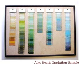 Aiko beads Gradation Sample