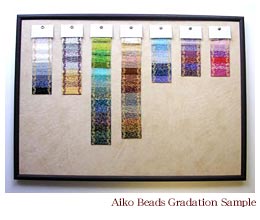 Aiko beads Gradation Sample